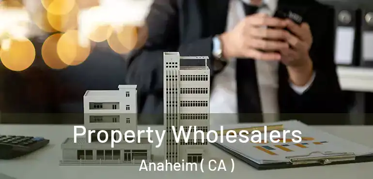  Property Wholesalers Anaheim ( CA )